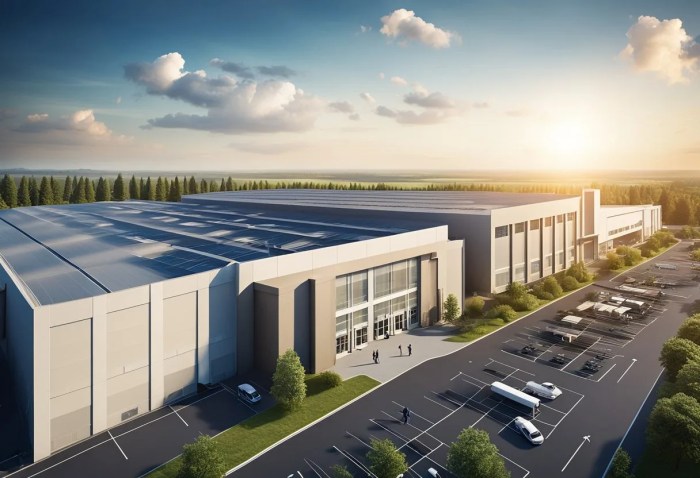 Properti industri modern