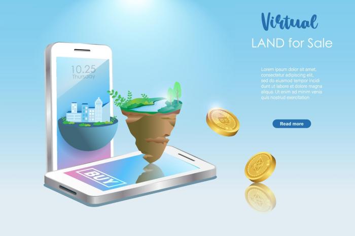 Properti digital di metaverse